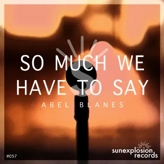 So Much We Have to Say by Abel Blanes