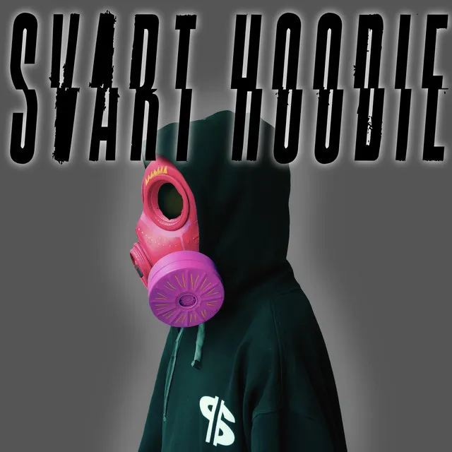 Svart Hoodie