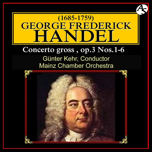 Concerto grosso in F Major, Op. 3, No. 4, HWV 315: II. Andante