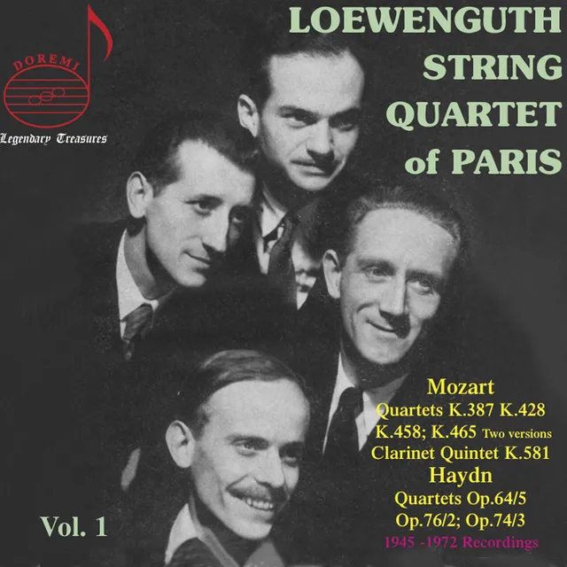 String Quartet No. 19 in C Major, K. 465 "Dissonance": IV. Allegro molto (1)