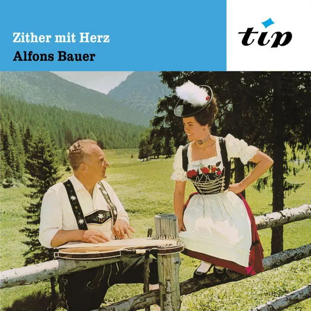 Zither mit Herz