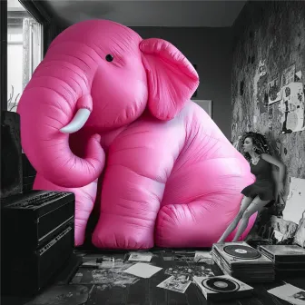 elephant in the room by Unknown Artist