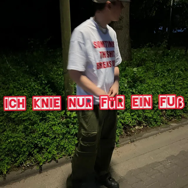 Ich Knie Nur Für Ein Fuß