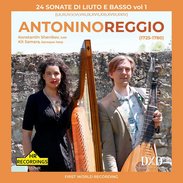 Sonata No. 5 in B Major for Lute & Baroque Harp: II. Minué.