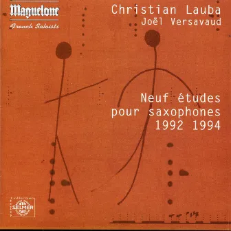 Lauba: Neuf études pour saxophone by Joël Versavaud