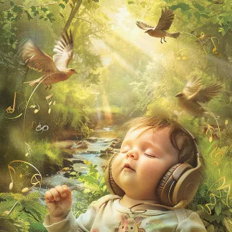 Binaural Lullabies: Birds Singing for Baby Sleep - 92 96 Hz by Rainbirds