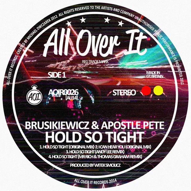 Hold So Tight - Original Mix