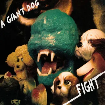 Fight by A Giant Dog