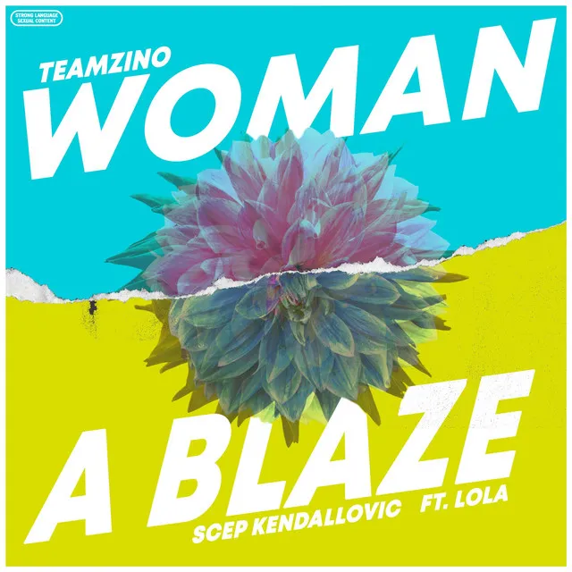 Woman a Blaze