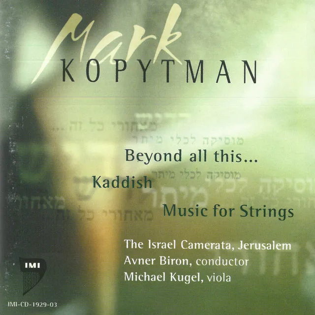 Kaddish for Viola and String Orchestra: II. Andantino, lontano