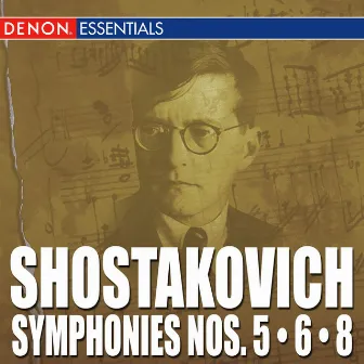 Shostakovich Symphonies Nos. 5 - 6 - 8 by Evgeny Mravinsky