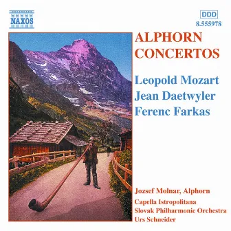 Alphorn Concertos by Jozsef Molnar