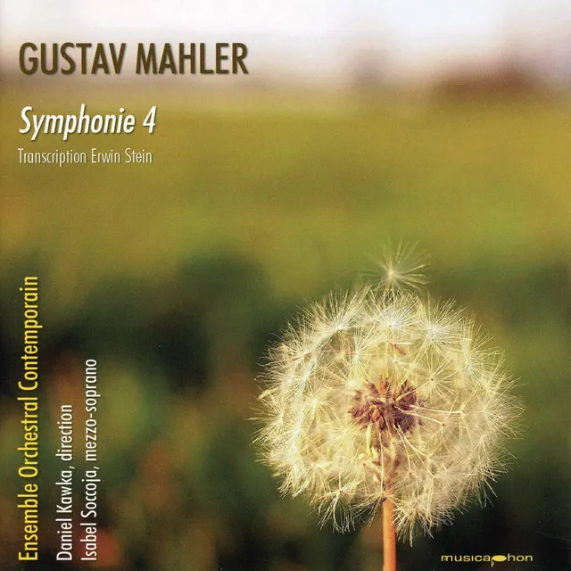 Symphony No. 4 in G Major (Arr. E. Stein for Chamber Orchestra): II. In gemächlicher Bewegung, ohne Hast