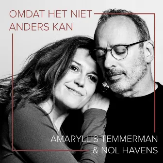 Omdat Het Niet Anders Kan by Amaryllis Temmerman