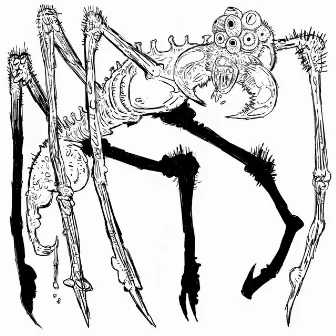 Anorexic Arachnid by Grotty White