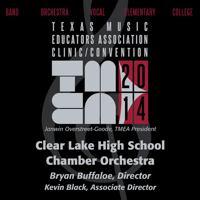 2014 Texas Music Educators Association (TMEA): Clear Lake High School Chamber Orchestra [Live]