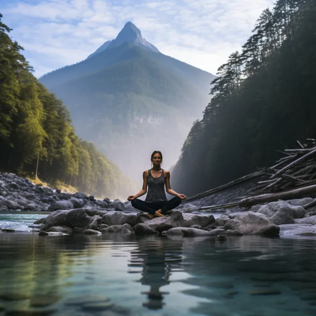 Reflexiones Del Río Que Fluyen