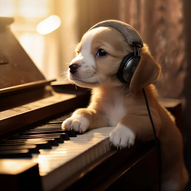 Canine Caprice: Piano Dogs Harmony