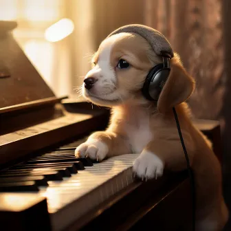 Canine Caprice: Piano Dogs Harmony by 