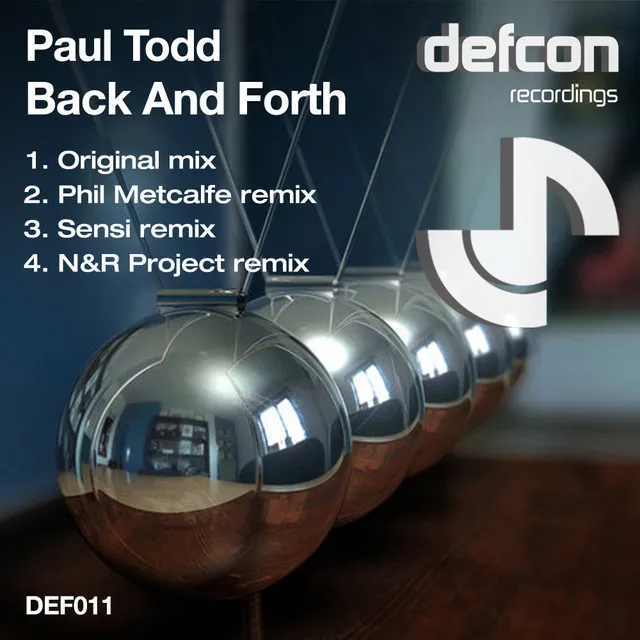 Back And Forth - Phil Metcalfe Remix