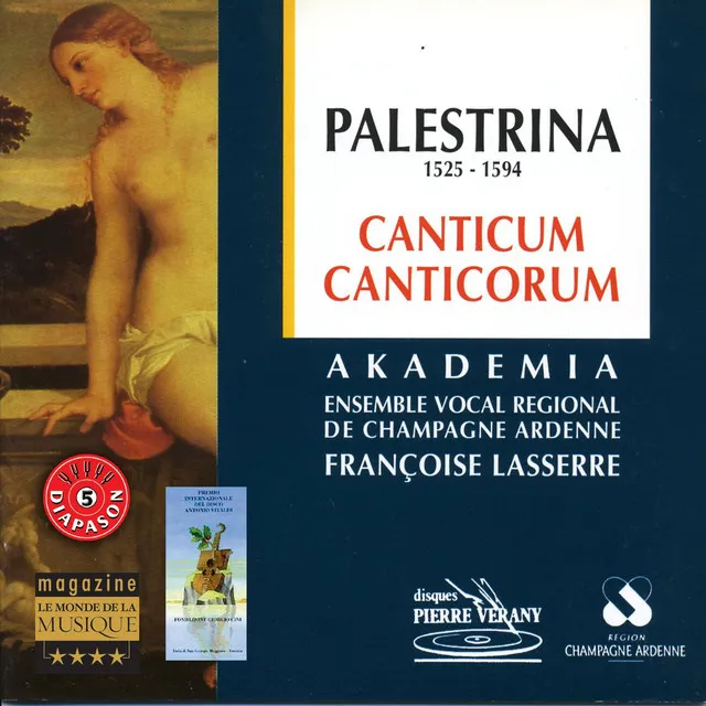 Palestrina : Canticum Canticorum