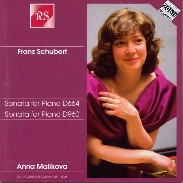 Schubert: Piano Sonatas In A Major, D664 / B-Flat Major, D960