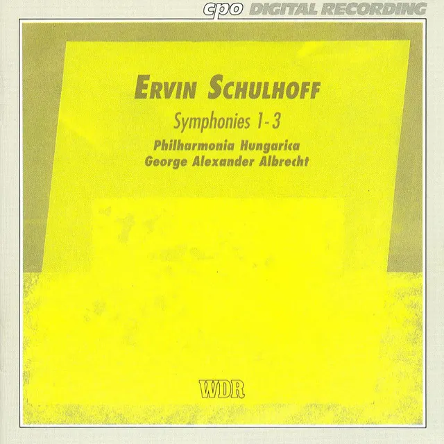 Schulhoff: Symphonies Nos. 1-3