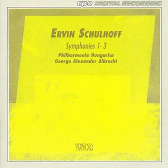 Schulhoff: Symphonies Nos. 1-3 by George Alexander Albrecht