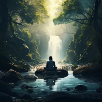 Waterfall Meditation: Tranquil River Echoes by Goodbye Depression