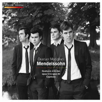 Mendelssohn: Quatuor à Cordes, Op. 13 & 80 et Capriccio by Quatuor Modigliani