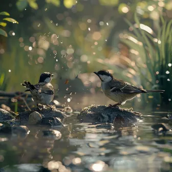 Binaural Relaxation in Nature with Birds and Creek by Heart Coherence