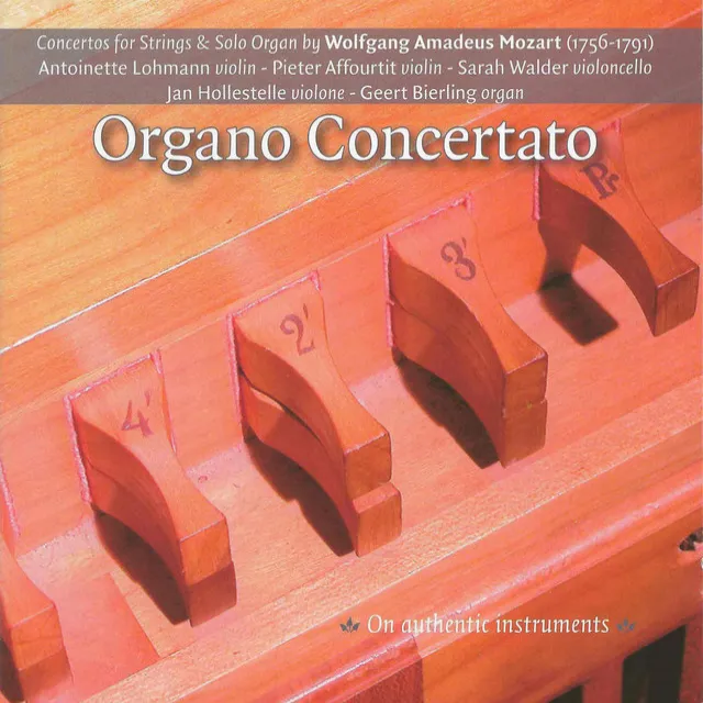 Concerto No. 1 in D Major, KV 107: I. Allegro