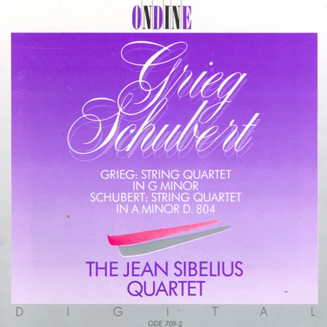 Grieg, E.: String Quartet in G Minor / Schubert, F.: String Quartet No. 13