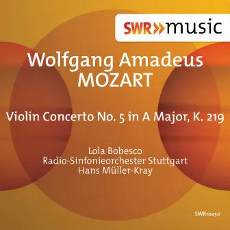 Mozart: Violin Concerto No. 5 in A Major, K. 219 by Lola Bobesco