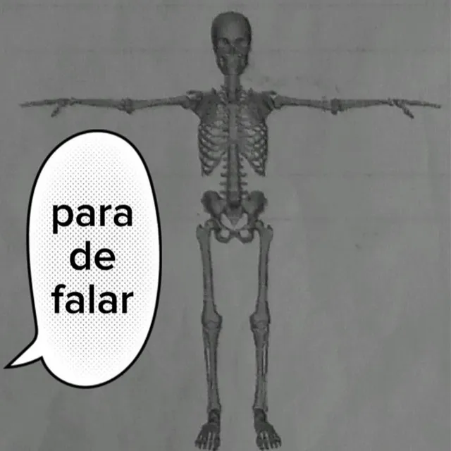 Para de falar