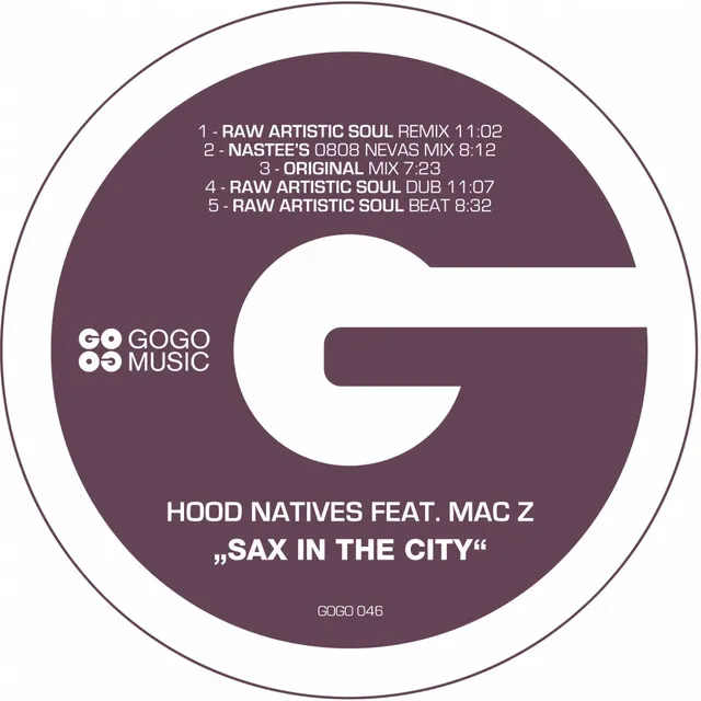 Sax in the City - Nastee's 0808 Nevas Mix