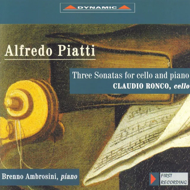 Piatti: Cello Sonatas Nos. 1-3