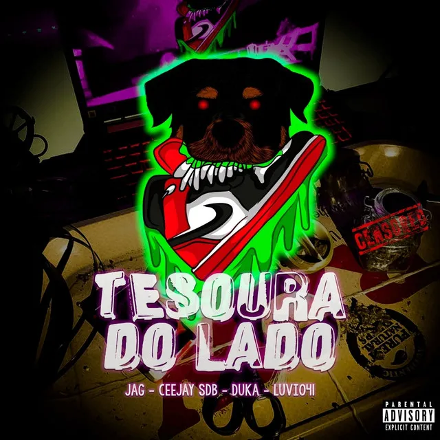 Tesoura do Lado