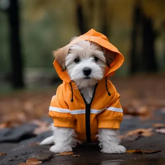 Aria Soñadora Del Cachorro Con Lluvia: Música Bajo La Lluvia by La serie del compositor canino