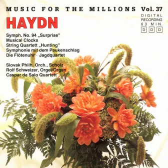 Music For The Millions Vol. 37 - Joseph Haydn by Caspar Da Salo Quartet