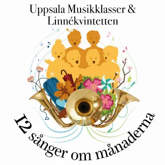 12 sånger om månaderna by Linnekvintetten