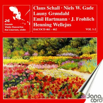 Danish Violin Concertos, Vols. 1 and 2 - Schall, C. / Gade, N. / Grondahl, L. / Frohlich, J.F. / Hartmann, E. / Wellejus, H. by Kai Laursen