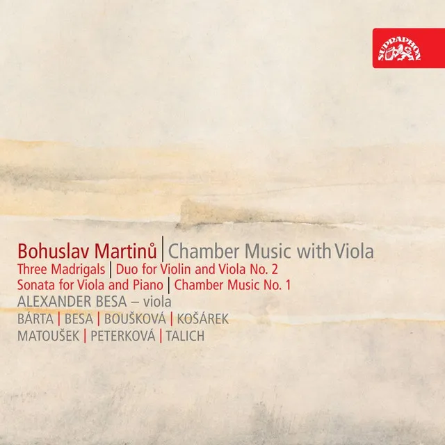 Chamber Music No. 1 for Clarinet, Violin, Viola, Cello, Harp and Piano, H. 376: III. Poco Allegro