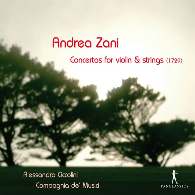 Zani: Concertos for violin and strings