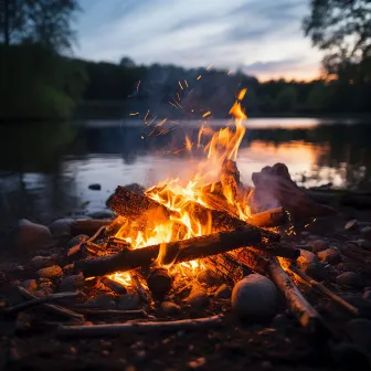 Zen Al Costado Del Fuego: Encontrando Serenidad En Las Llamas by Los mejores sonidos de la naturaleza