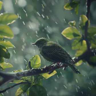 Restful Nature Sleep: Binaural Rain and Bird Melodies by Z for Zen