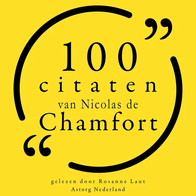 Chapter 1.4 - 100 citaten van Nicolas de Chamfort