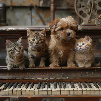 Relajantes Melodías Para Mascotas Del Piano: Relajantes Melodías De Animales by Piano Romantico