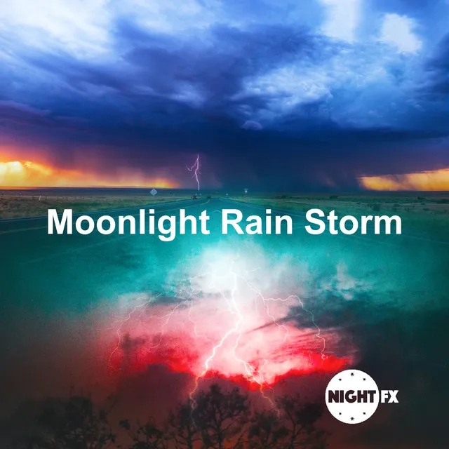 Moonlight Rain Storm