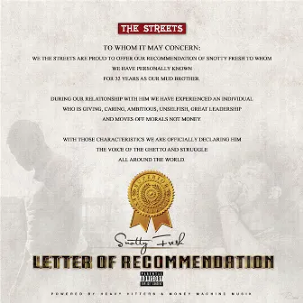 Letter of Recommendation by 86Snot